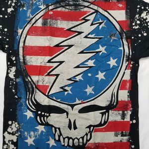 Grateful Dead True Blue Steal Your Face Licensed Concert Tour Band Merch T-Shirt